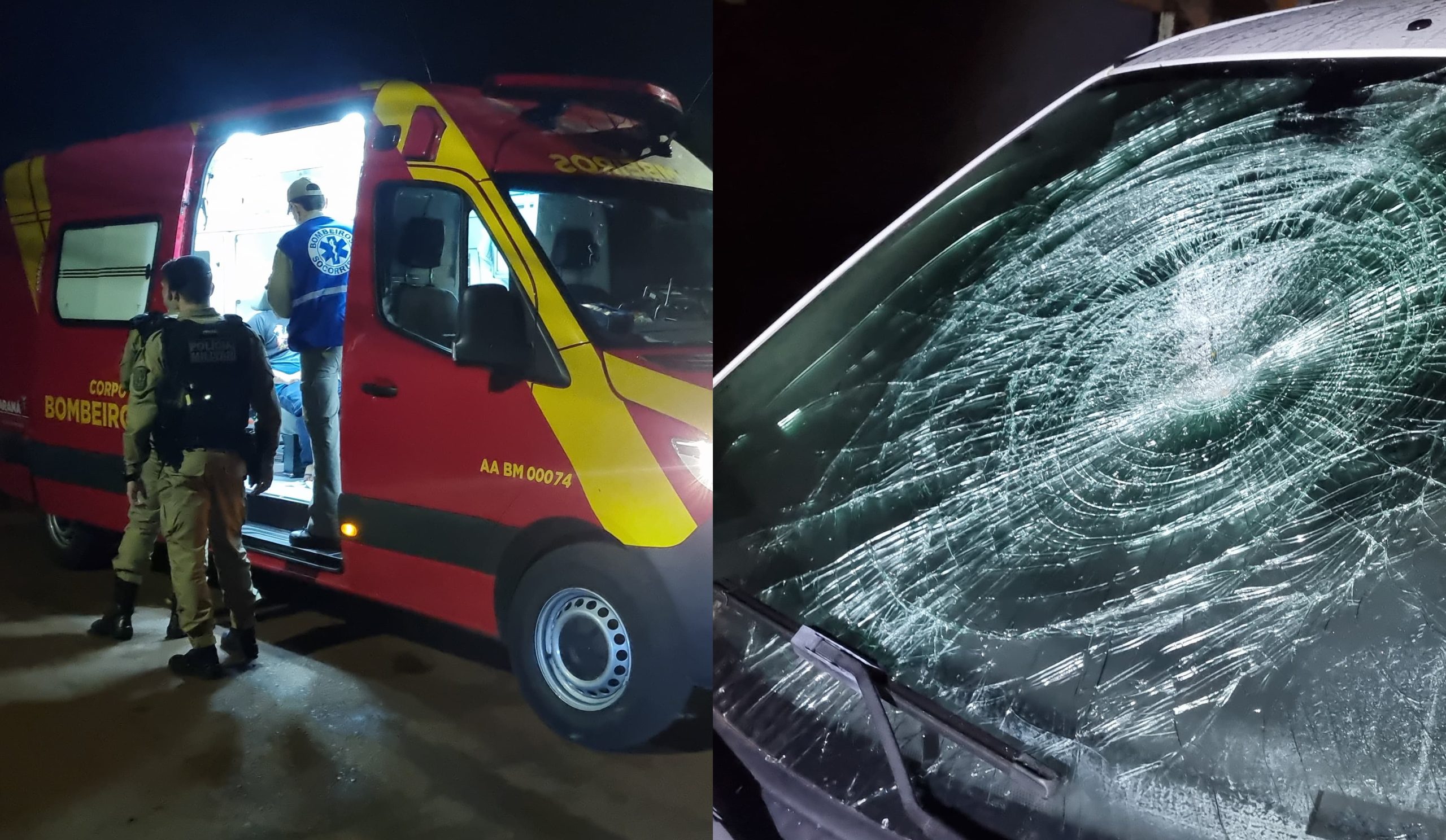 Homem é agredido e tem carro destruído na Rua Mamoeiro