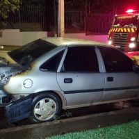 Imagem referente a Corpo de Bombeiros combate incêndio em Vectra após pane elétrica