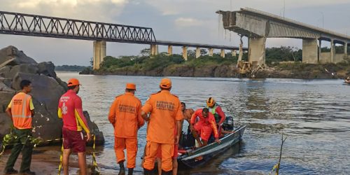 Imagem referente a Ponte entre Tocantins e Maranhão desaba; uma morte é confirmada