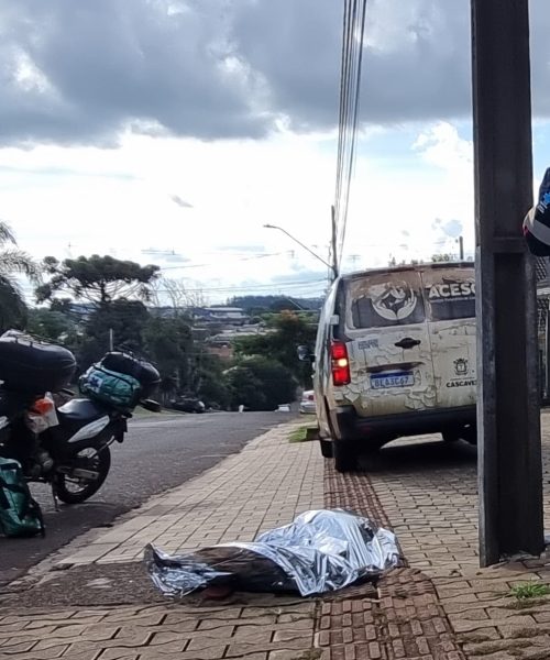 Imagem referente a Curitibano morre enquanto caminhava em calçada de Cascavel