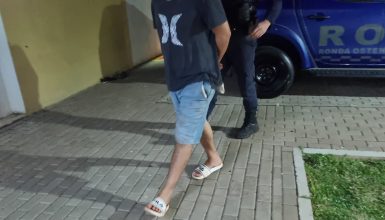 Imagem referente a Homem é preso pela GM após arranhar e prensar companheira contra o chão