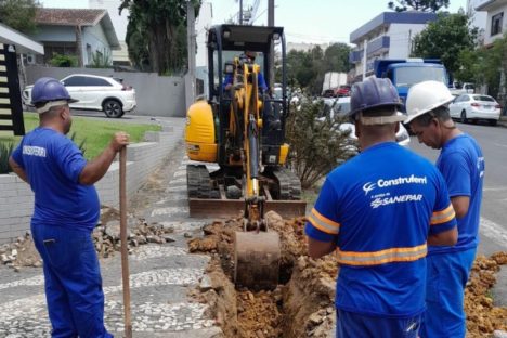 Imagem referente a Sanepar faz obras de reforço no sistema de abastecimento de Prudentópolis