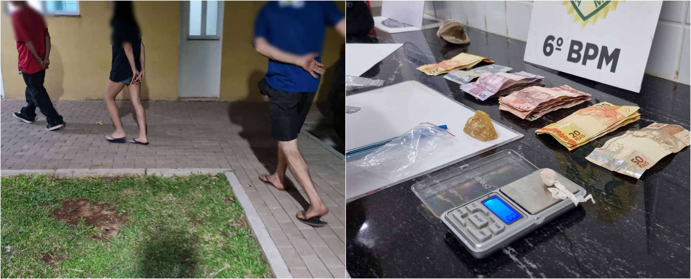 Crack no Interlagos: homem e mulher são presos e menor é apreendido