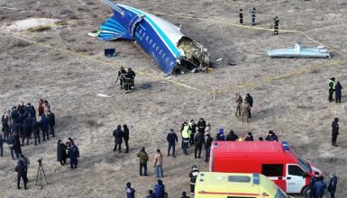 Imagem referente a Avião fabricado pela Embraer cai no Cazaquistão e deixa vítimas