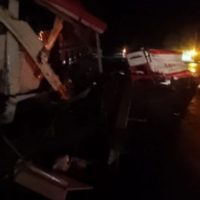 Imagem referente a Médico, enfermeiro e paciente morrem em acidente com ambulância do SAMU na BR-476