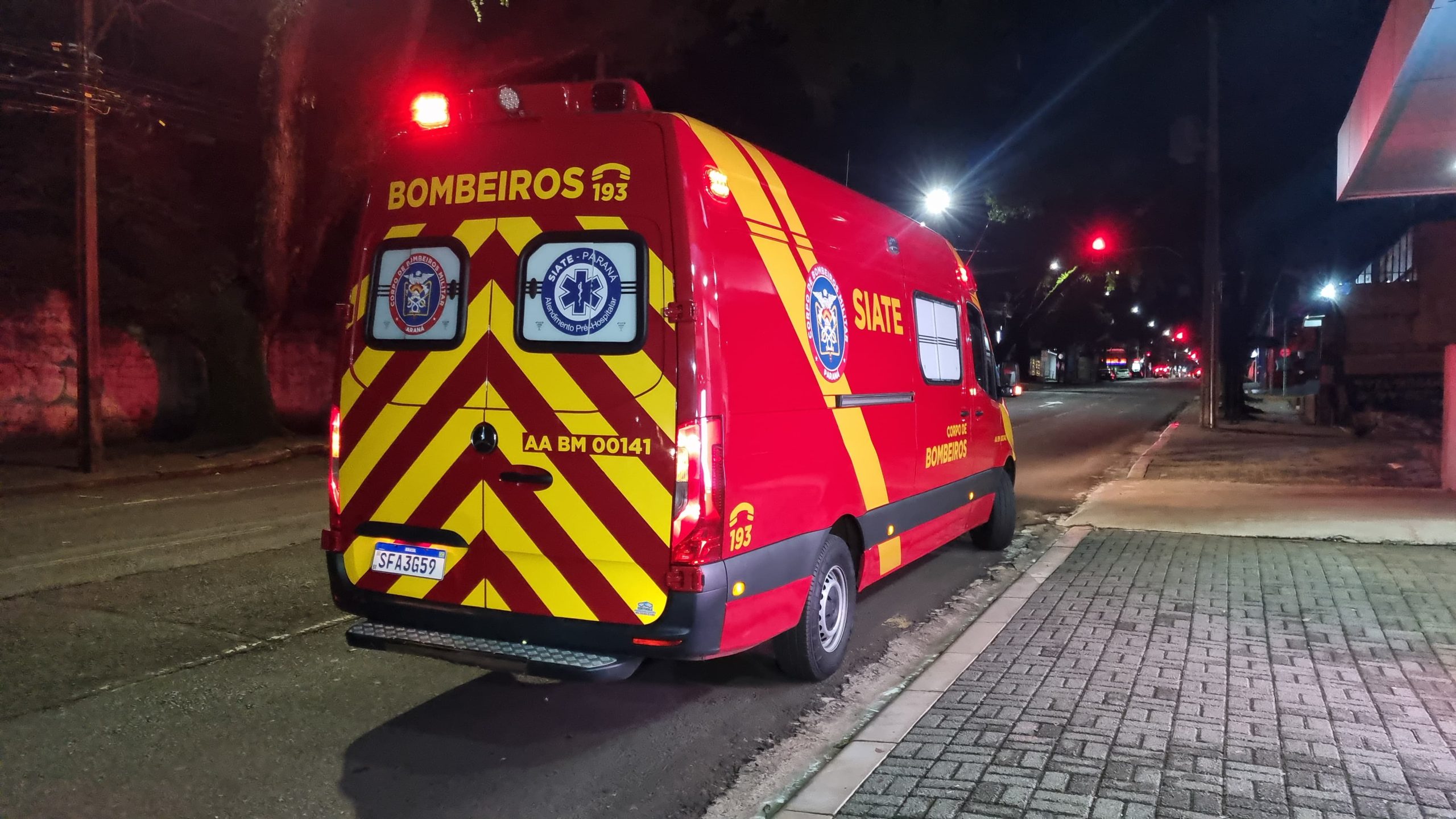 Bebê de 8 meses se engasga e é socorrido pelo Siate no Tropical