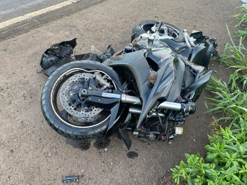 Identificado motociclista que morreu na BR-163 no mesmo local que empresário cascavelense