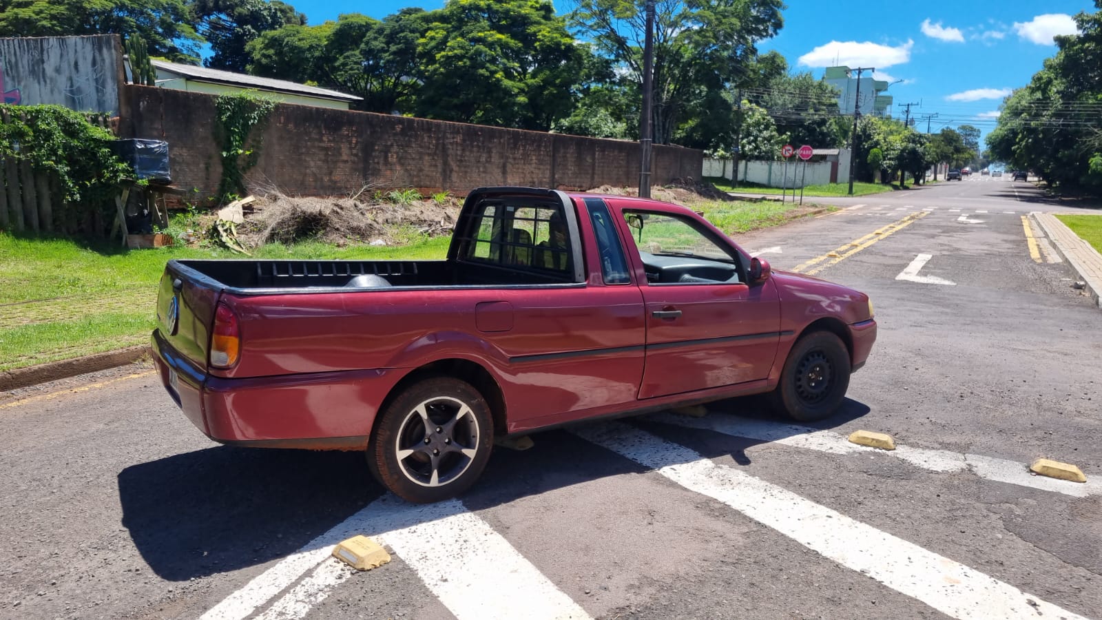 UPS Santa Cruz trabalha rápido e recupera Saveiro furtada ontem (25)