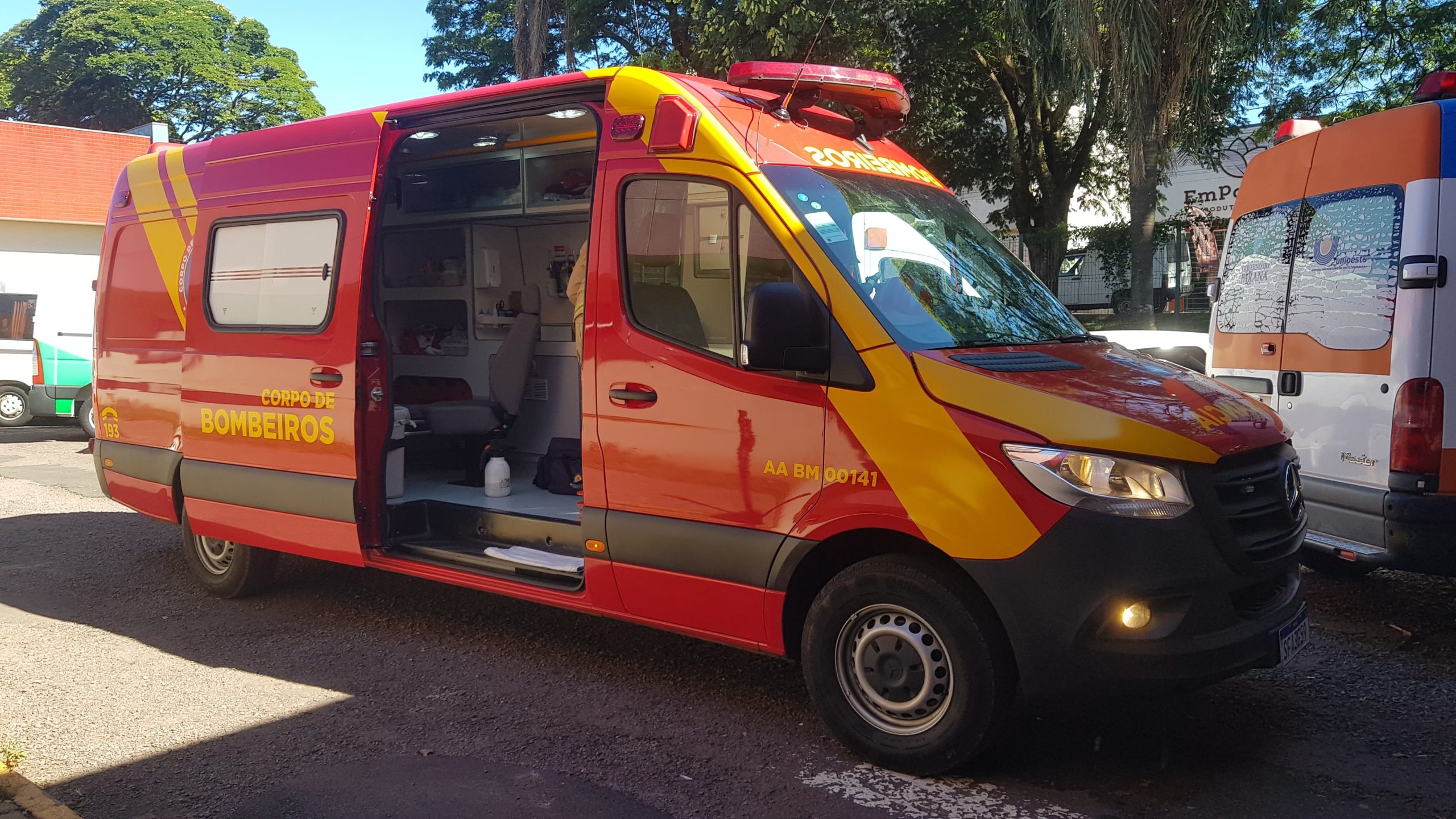 Imagem referente a Trabalhador sofre queda de cinco metros em barracão em Cascavel