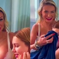 Imagem referente a Polêmica! Andressa Urach e nora na Privacy: 'Seu namorado está bravo? A sogra te consola'