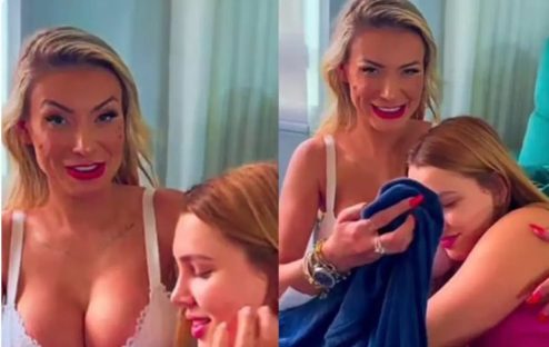 Imagem referente a Polêmica! Andressa Urach e nora na Privacy: ‘Seu namorado está bravo? A sogra te consola’