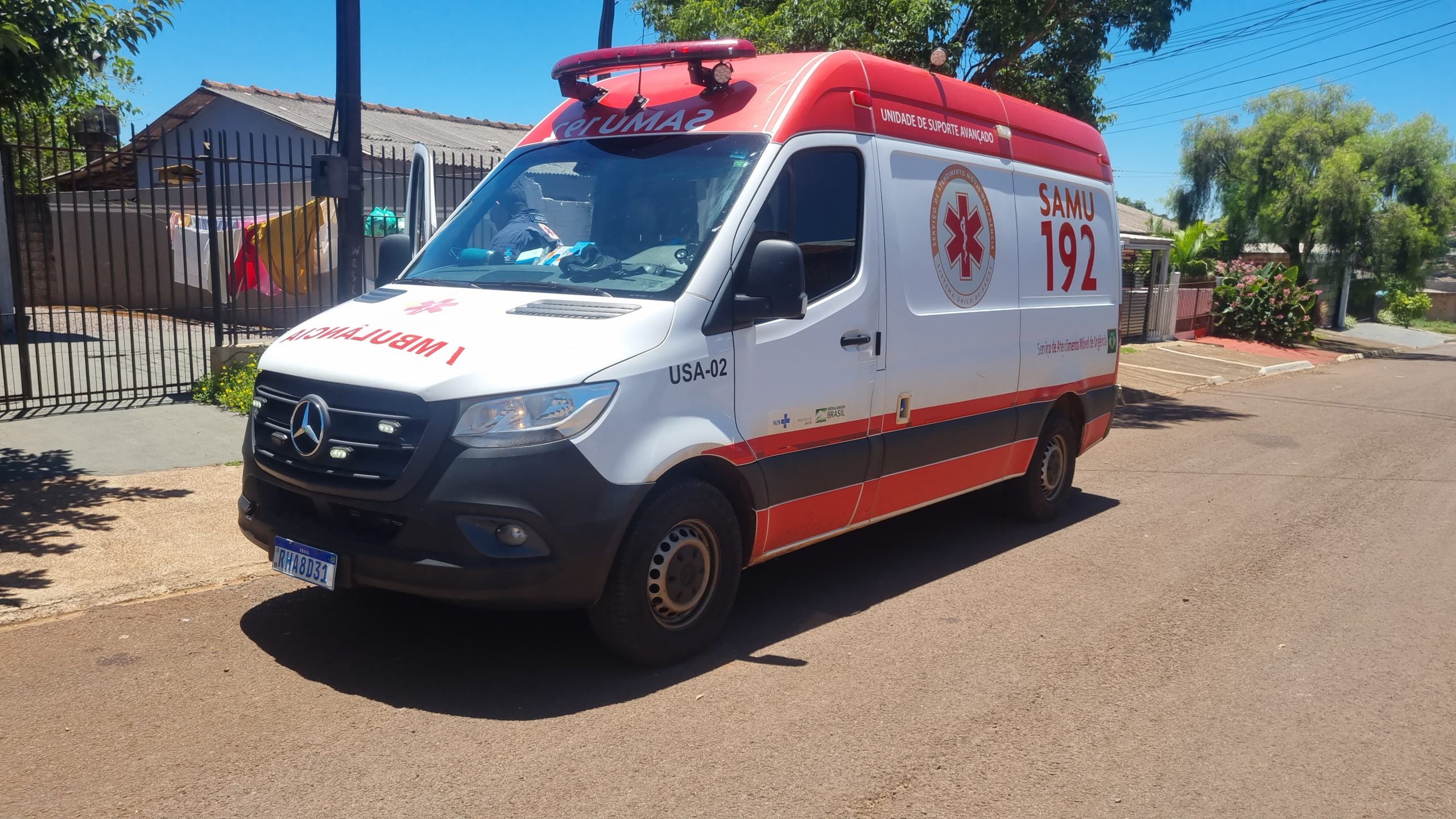 Socorristas do Samu constatam óbito de idoso com pneumonia atendido pelo PAID