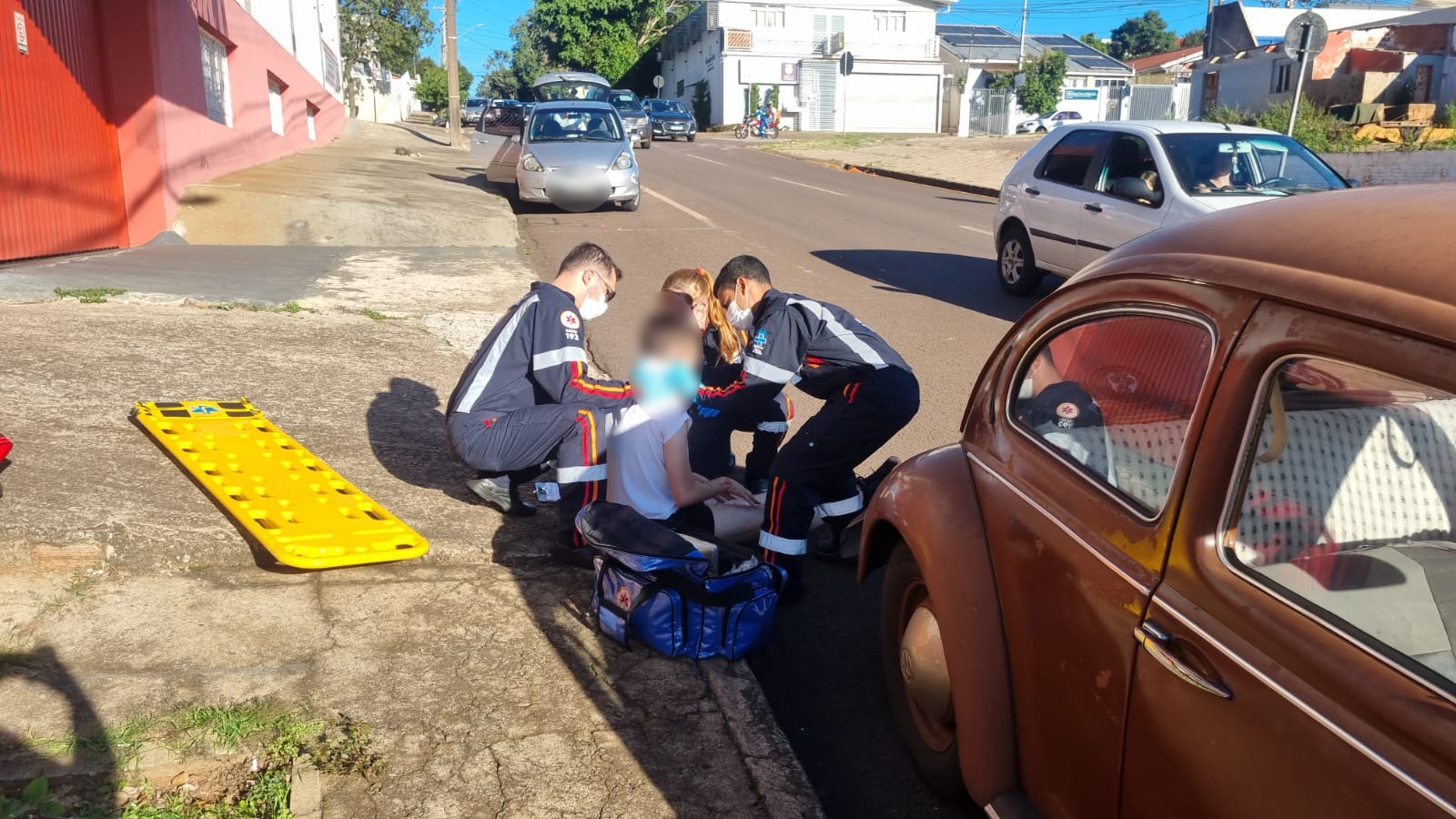 Jovem fica ferido ao sofrer queda de bicicleta no Parque São Paulo
