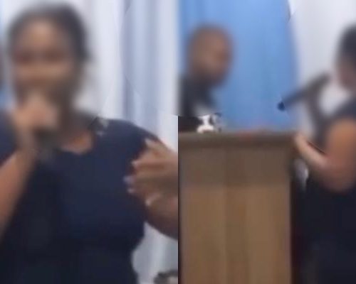 Imagem referente a Barraco gospel: mulher interrompe culto para denunciar traição do marido pastor