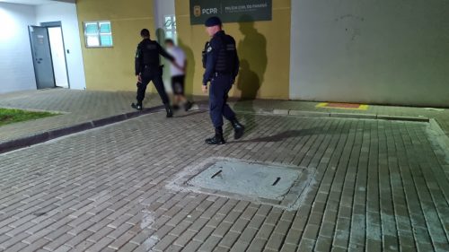 Imagem referente a Adolescentes são surpreendidos pela GM enquanto vandalizavam letreiro no Terminal Oeste