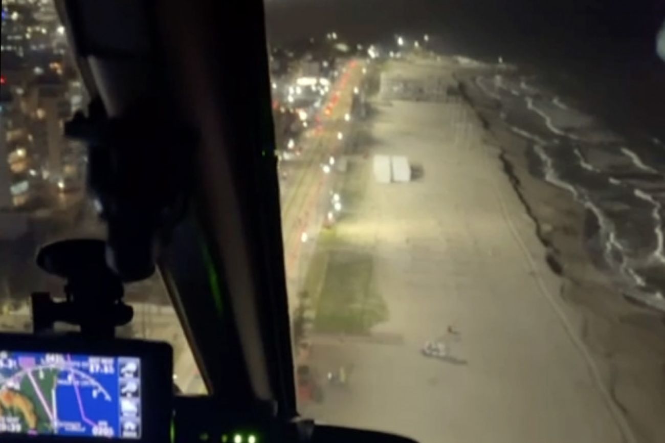 PCPR realiza voos noturnos especializados de polícia judiciária no Litoral PCPR realiza voos noturnos especializados de polícia judiciária no Litoral