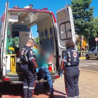 Imagem referente a Homem em surto mobiliza equipe do Samu na Avenida Brasil