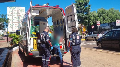 Imagem referente a Homem em surto mobiliza equipe do Samu na Avenida Brasil