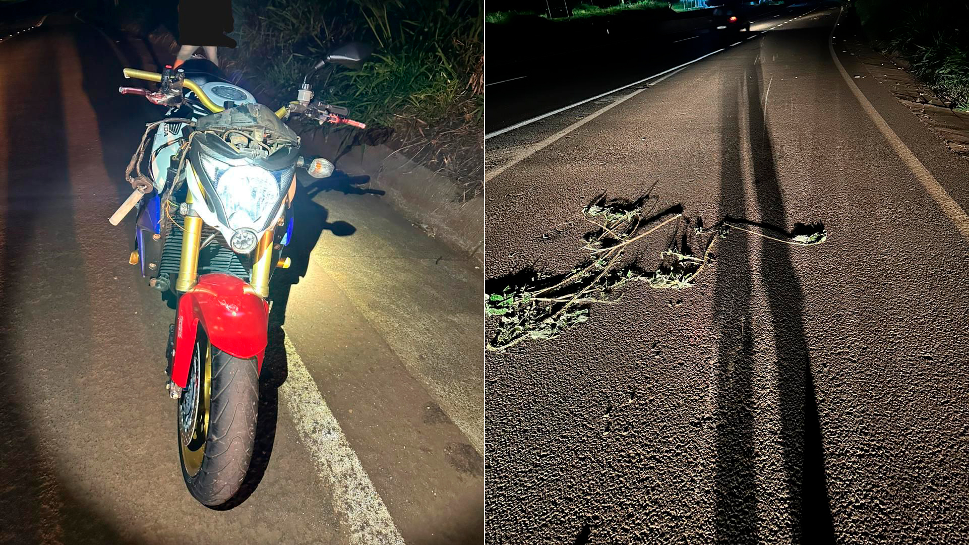 Motociclista fica gravemente ferido em acidente na BR-376 em Marilândia do Sul Motociclista fica gravemente ferido em acidente na BR-376 em Marilândia do Sul