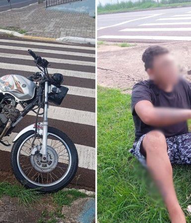 Imagem referente a Jovem de 17 anos foge de abordagem da GM e tem moto com R$ 5 mil em débitos apreendida