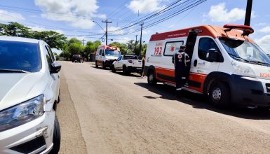 Imagem referente a Motorista passa mal e colide contra Gol no São Cristóvão