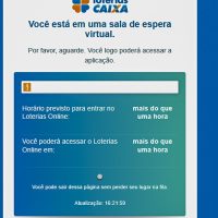 Imagem referente a Mega da Virada: site Loterias Caixa tem fila de espera para apostar