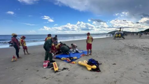 Imagem referente a Paraná registra aumento expressivo de afogamentos e incidentes com água-viva no litoral