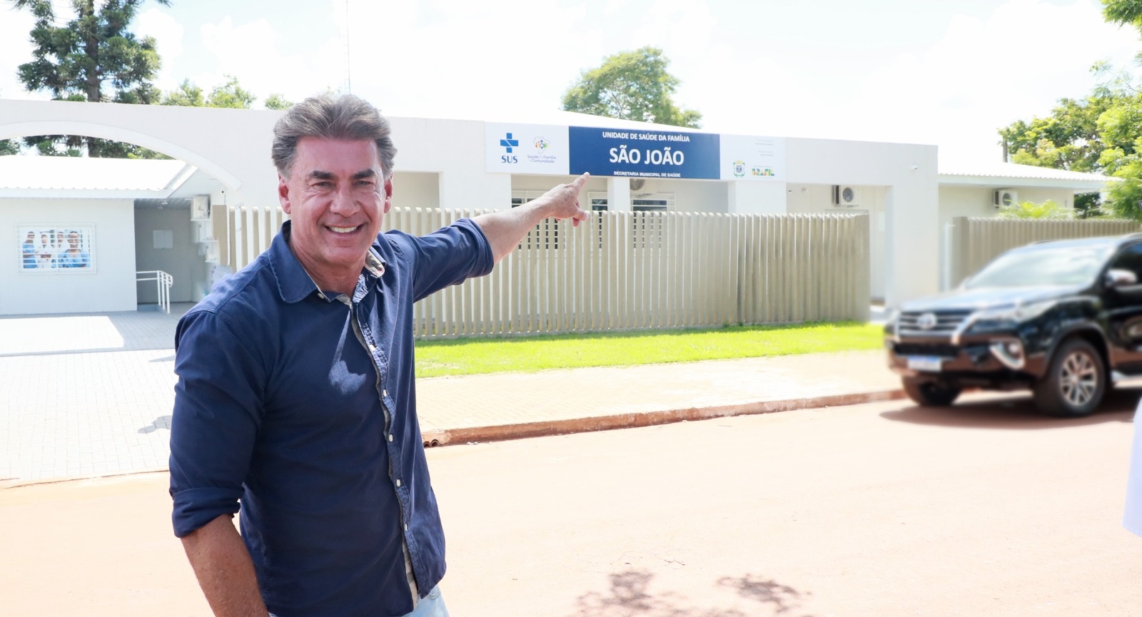 Distrito de São João d'Oeste celebra inauguração de Salão Comunitário e Unidade de Saúde revitalizada