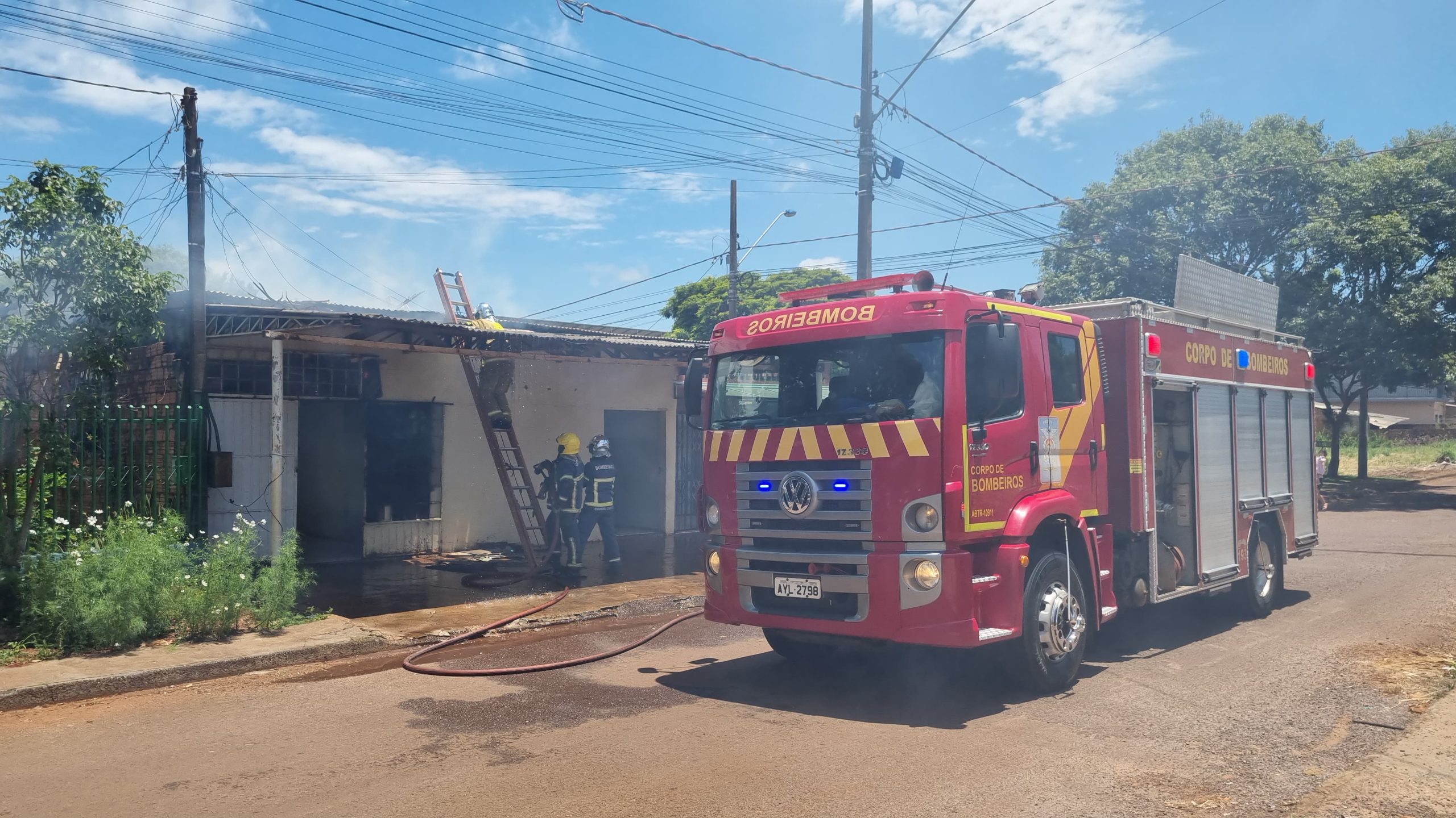 Churrasco da virada quase termina em tragédia no bairro Esmeralda