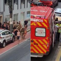 Imagem referente a Homem em surto psicótico é contido após invadir apartamentos em Balneário Camboriú