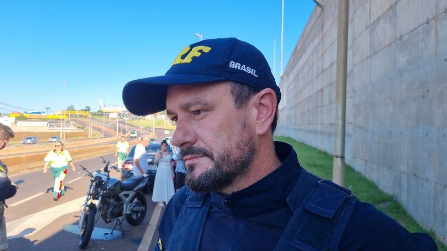 Motorista fez retorno irregular, diz PRF sobre acidente no Trevo Cataratas
