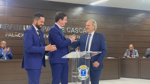 Emoção marca posse de Renato Silva e Henrique Mecabô Imagem referente a Emoção marca posse de Renato Silva e Henrique Mecabô