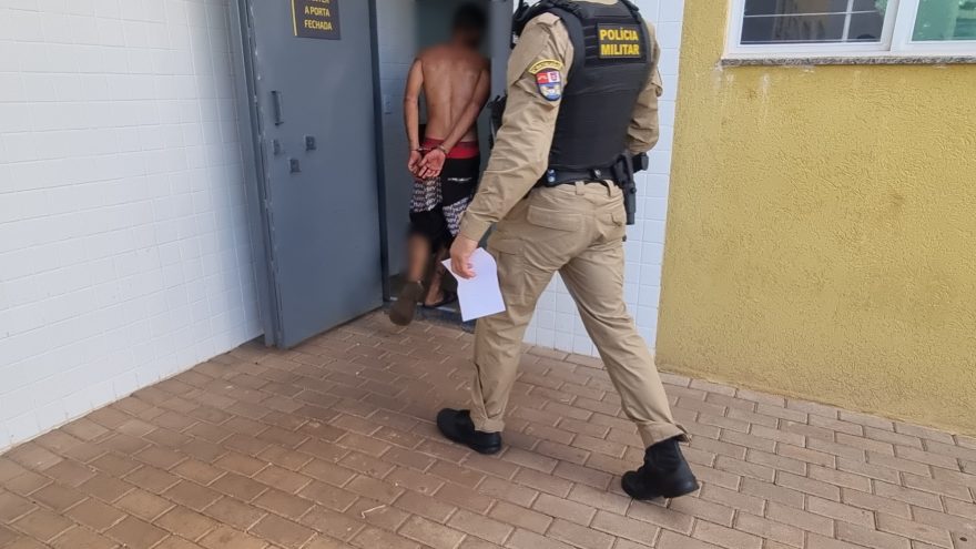 Homem é detido após retirar tornozeleira eletrônica na UPS Sul