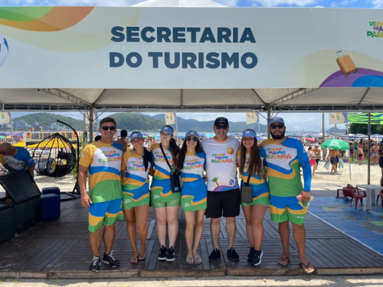 Estado divulga seus potenciais turísticos durante o Verão Maior Paraná