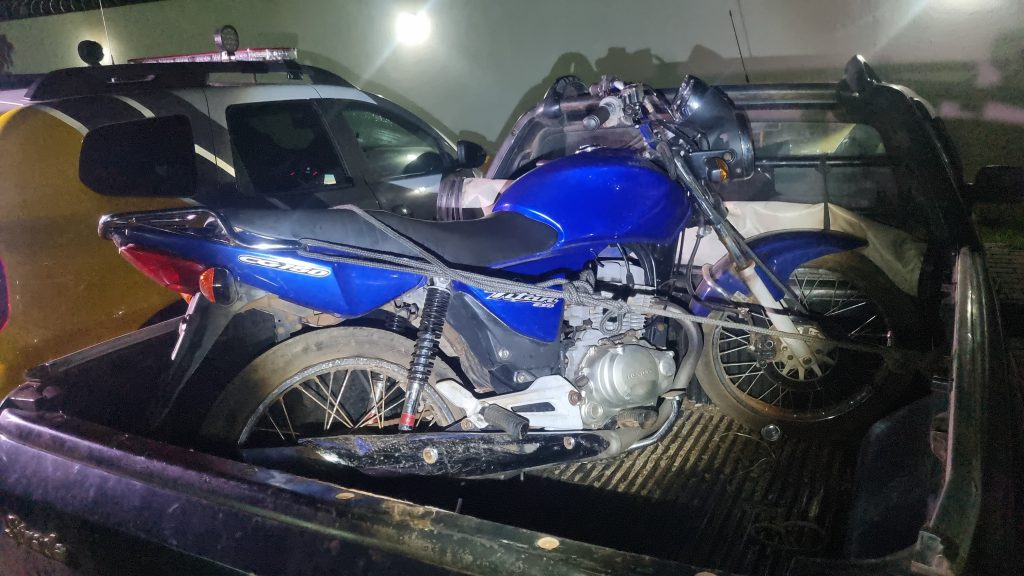 Primo furta moto durante confraternização e entrega ao pai em Corbélia