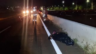 Homem morre atropelado por carro na PRc-467 em Cascavel