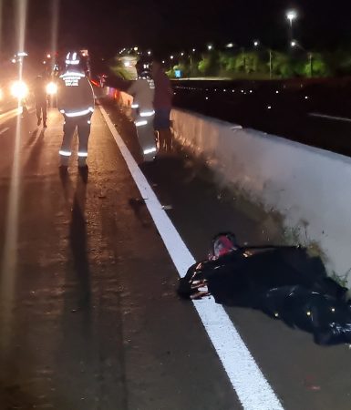 Imagem referente a Homem morre atropelado por carro na PRc-467 em Cascavel