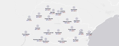 Imagem referente a Nada de chuva, só sucesso: Cascavel aproveita dia ensolarado