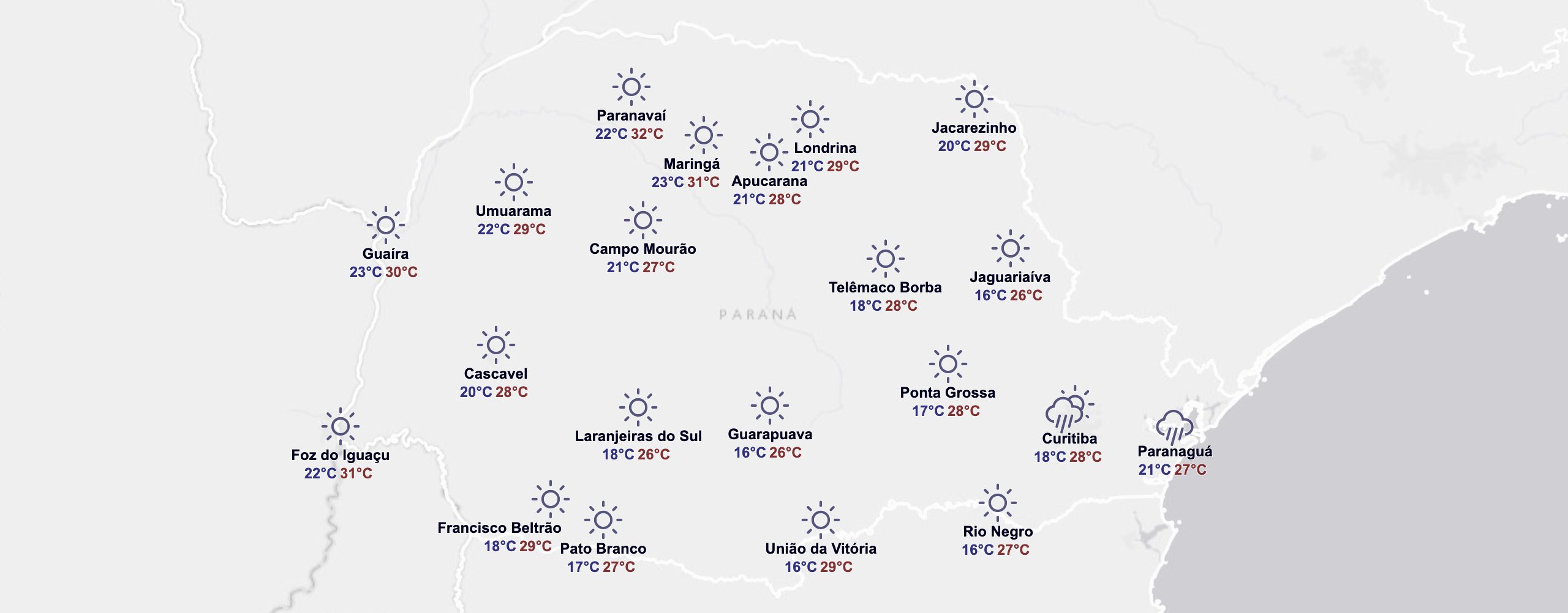 Nada de chuva, só sucesso: Cascavel aproveita dia ensolarado