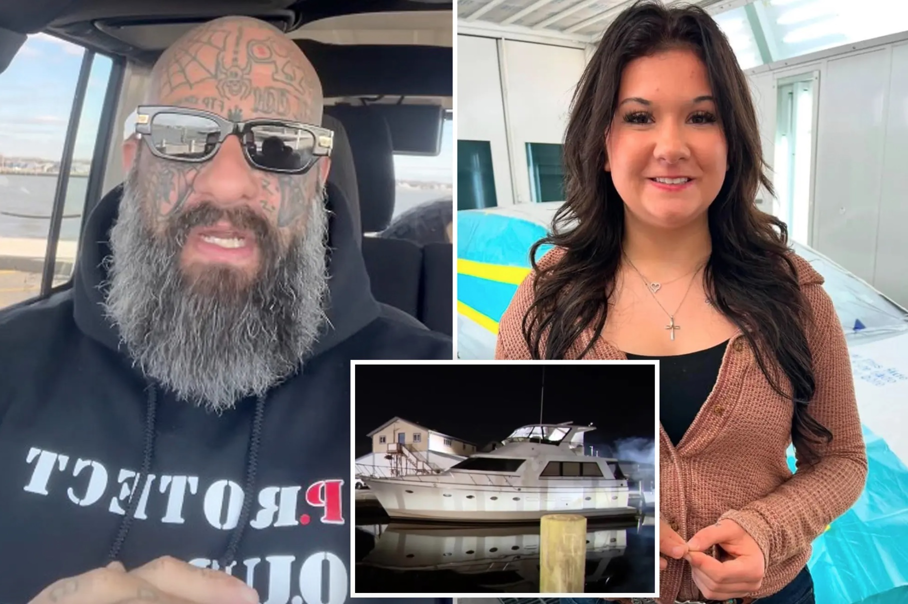 Pai invade barco e salva filha desaparecida após um mês de buscas Pai invade barco e salva filha desaparecida após um mês de buscas