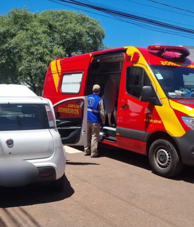 Imagem referente a Acidente envolve 3 carros no Centro de Cascavel