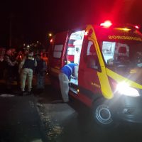 Imagem referente a Durante briga de casal, homem atira contra a própria perna, é socorrido pelo Siate e preso pela PM