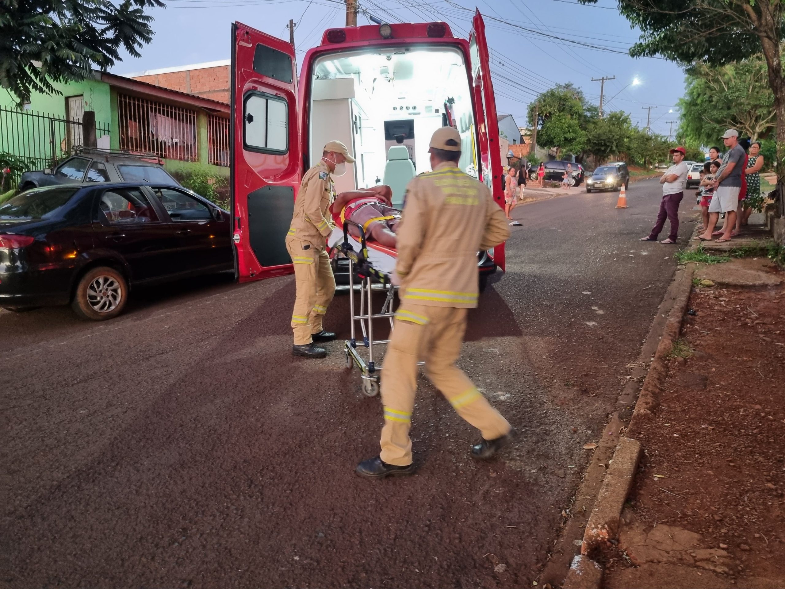 Ciclista passa mal e sofre queda no Bairro Morumbi