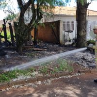 Imagem referente a Incêndio em vegetação mobiliza equipes do Corpo de Bombeiros