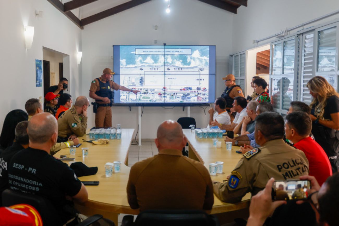 Estado vai reforçar segurança durante os shows do Verão Maior Paraná no Litoral Estado vai reforçar segurança durante os shows do Verão Maior Paraná no Litoral