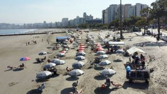 Secretaria recomenda que banhistas evitem mar por 24 horas após chuva