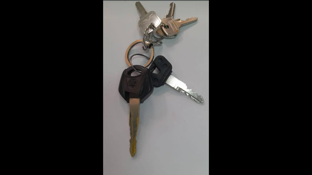 Foi encontrada uma chave no bairro São Cristóvão