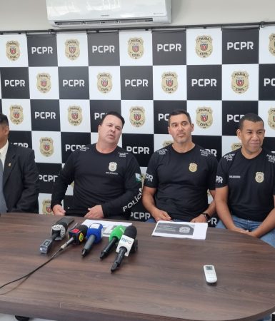 Imagem referente a Delegados apresentam resultados das ações policiais realizadas em 2024 em Cascavel