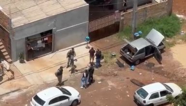 Imagem referente a Falcão 13 presta apoio na detenção de indivíduos e recuperação de Gol no Melissa