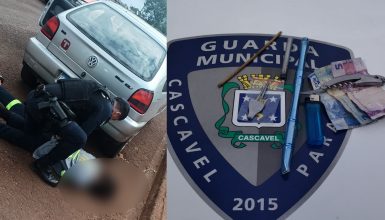 Imagem referente a Homem é detido pela Guarda Municipal com carro furtado